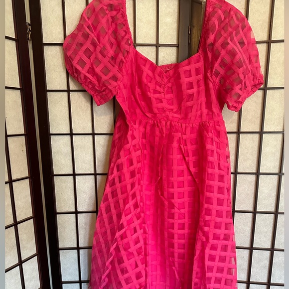 Hot Pink Dress - Picture 3 of 5